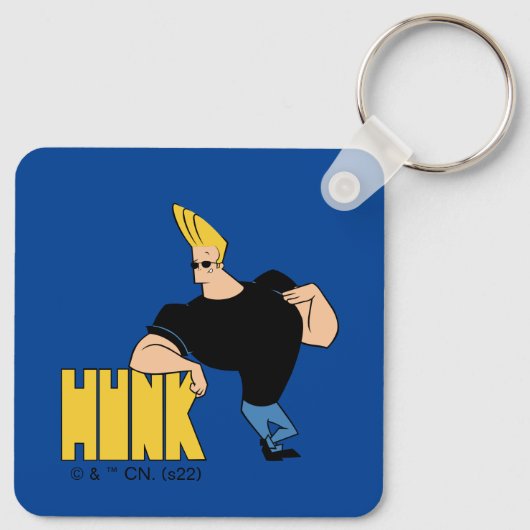 Johnny Bravo - Hunk Schlüsselanhänger (Rückseite)