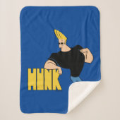 Johnny Bravo - Hunk Sherpadecke (Vorderseite)