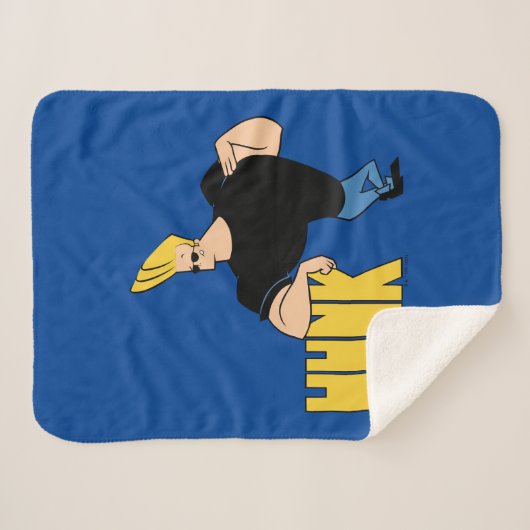 Johnny Bravo - Hunk Sherpadecke (Vorderseite (Horizontal))