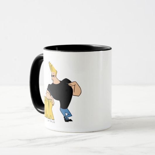 Johnny Bravo - Hunk Tasse (Vorderseite Links)