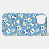 Johnny Bravo Icon Pattern Case-Mate iPhone Hülle (Rückseite (Horizontal))