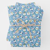 Johnny Bravo Icon Pattern Geschenkpapier Set (Beispiel)