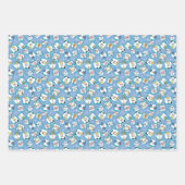 Johnny Bravo Icon Pattern Geschenkpapier Set (Vorderseite)