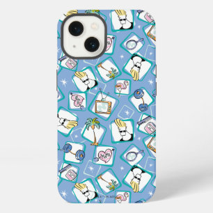 Johnny Bravo Icon Pattern iPhone 13 Hülle