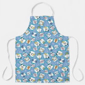 Johnny Bravo Icon Pattern Schürze (Vorderseite)
