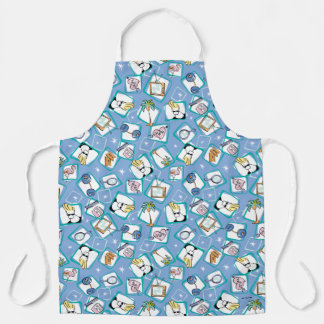 Johnny Bravo Icon Pattern Schürze