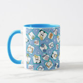 Johnny Bravo Icon Pattern Tasse (Links)