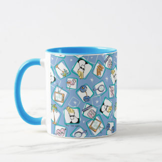 Johnny Bravo Icon Pattern Tasse
