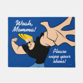 Johnny Bravo Iconic Pose Fußmatte (Vorderseite)