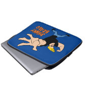 Johnny Bravo Iconic Pose Laptopschutzhülle (Vorne Knopf)