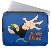 Johnny Bravo Iconic Pose Laptopschutzhülle (Vorderseite)