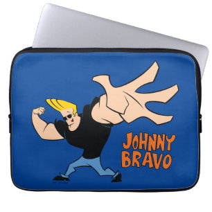 Johnny Bravo Iconic Pose Laptopschutzhülle