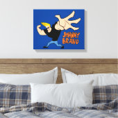 Johnny Bravo Iconic Pose Leinwanddruck (Insitu (Schlafzimmer))