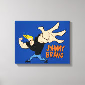 Johnny Bravo Iconic Pose Leinwanddruck (Vorderseite)