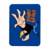 Johnny Bravo Iconic Pose Magnet (Vertikal)