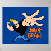 Johnny Bravo Iconic Pose Poster (Vorne)