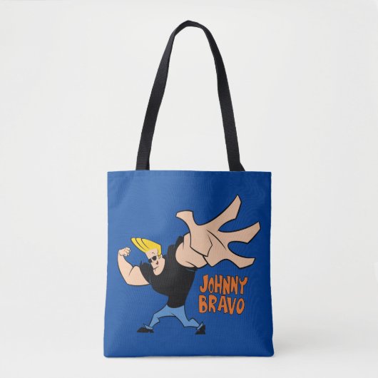 Johnny Bravo Iconic Pose Tasche (Vorderseite)