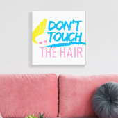 Johnny Bravo - Keine Touch der Haargrafik Leinwanddruck (Insitu (Wohnzimmer))