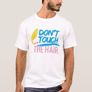 Johnny Bravo - Keine Touch der Haargrafik T-Shirt