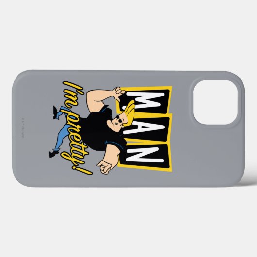 Johnny Bravo - Mann, ich bin Hübsch Case-Mate iPhone Hülle (Rückseite (Horizontal))