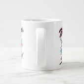 Johnny Bravo - Mann Ich bin Hübsch Retro Graphic Jumbo-Tasse (Rückseite)