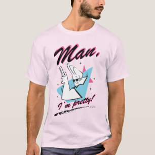 Johnny Bravo - Mann Ich bin Hübsch Retro Graphic T-Shirt