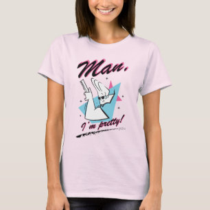 Johnny Bravo - Mann Ich bin Hübsch Retro Graphic T-Shirt