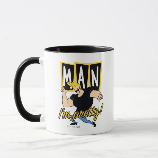 Johnny Bravo - Mann, ich bin Hübsch Tasse (Links)
