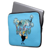 Johnny Bravo Palm Tree Name Laptopschutzhülle (Vorderseite Links)