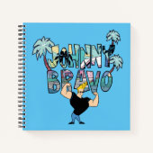 Johnny Bravo Palm Tree Name Notizblock (Vorderseite)