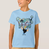 Johnny Bravo Palm Tree Name T-Shirt (Vorderseite)