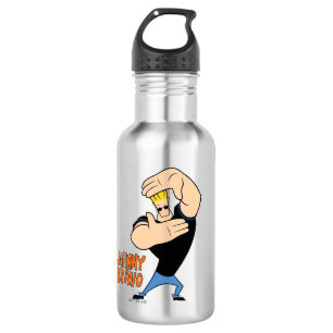 Johnny Bravo Picture Frame Pose Edelstahlflasche
