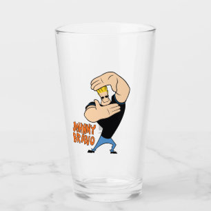 Johnny Bravo Picture Frame Pose Glas
