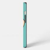 Johnny Bravo Picture Frame Pose iPhone Hülle (Linke Seite)