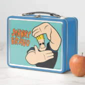 Johnny Bravo Picture Frame Pose Metall Brotdose (Beispiel)