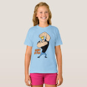 Johnny Bravo Picture Frame Pose T-Shirt (Vorne ganz)