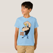 Johnny Bravo Picture Frame Pose T-Shirt (Vorne ganz)