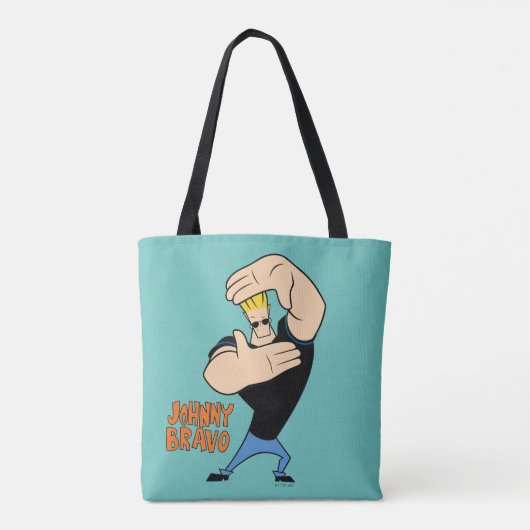 Johnny Bravo Picture Frame Pose Tasche (Rückseite)
