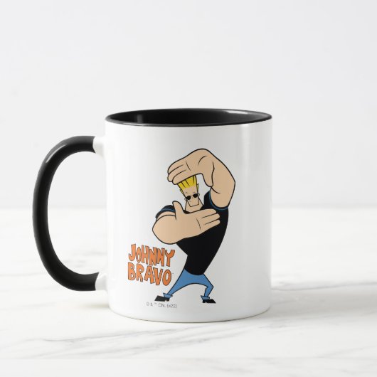 Johnny Bravo Picture Frame Pose Tasse (Links)