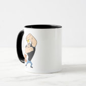 Johnny Bravo Picture Frame Pose Tasse (Vorderseite Links)