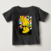 Johnny Bravo Pop Art Graphic Baby T-shirt (Vorderseite)