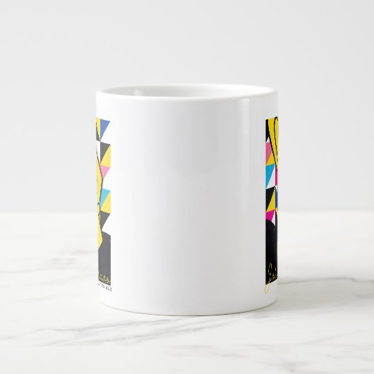 Johnny Bravo Pop Art Graphic Jumbo-Tasse (Vorderseite)