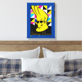 Johnny Bravo Pop Art Graphic Leinwanddruck (Insitu (Schlafzimmer))