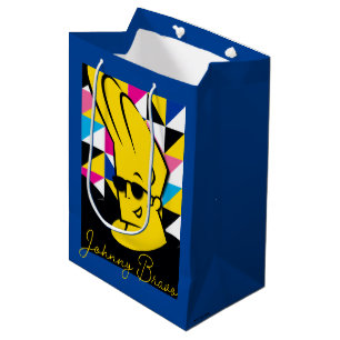 Johnny Bravo Pop Art Graphic Mittlere Geschenktüte
