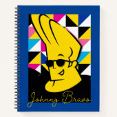 Johnny Bravo Pop Art Graphic Notizblock (Vorderseite)