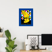 Johnny Bravo Pop Art Graphic Poster (Heimbüro)