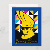 Johnny Bravo Pop Art Graphic Postkarte (Vorne/Hinten)
