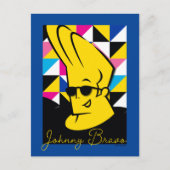 Johnny Bravo Pop Art Graphic Postkarte (Vorderseite)