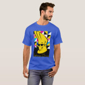 Johnny Bravo Pop Art Graphic T-Shirt (Vorne ganz)