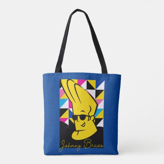 Johnny Bravo Pop Art Graphic Tasche (Rückseite)